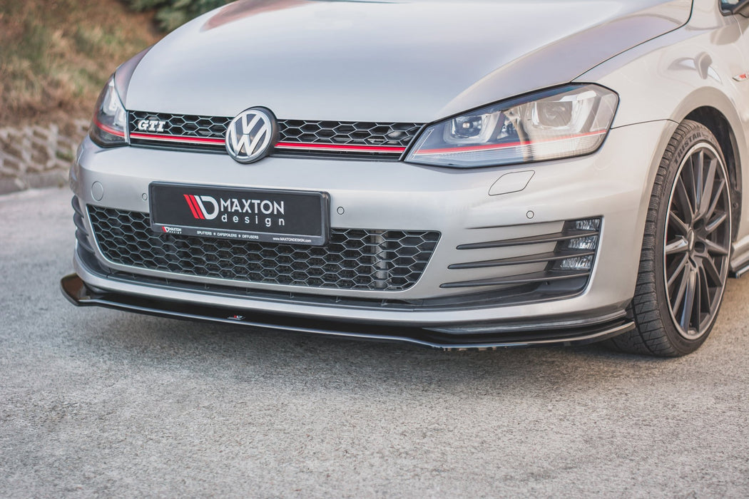 Front Splitter V.2 Volkswagen Golf GTI Mk7