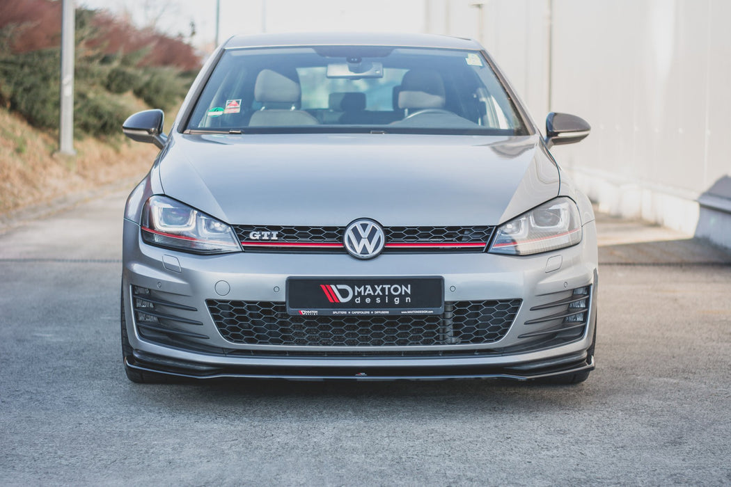 Front Splitter V.2 Volkswagen Golf GTI Mk7
