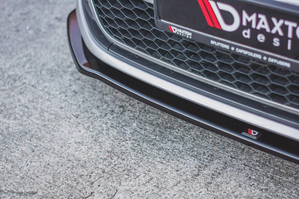 Front Splitter V.2 Volkswagen Golf GTI Mk7