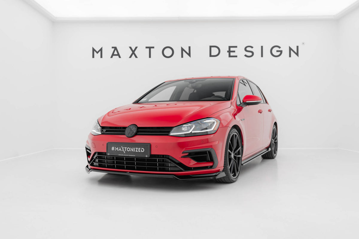 Front Splitter V.2 Volkswagen Golf R / R-Line Mk7 Facelift — Harrys Euro
