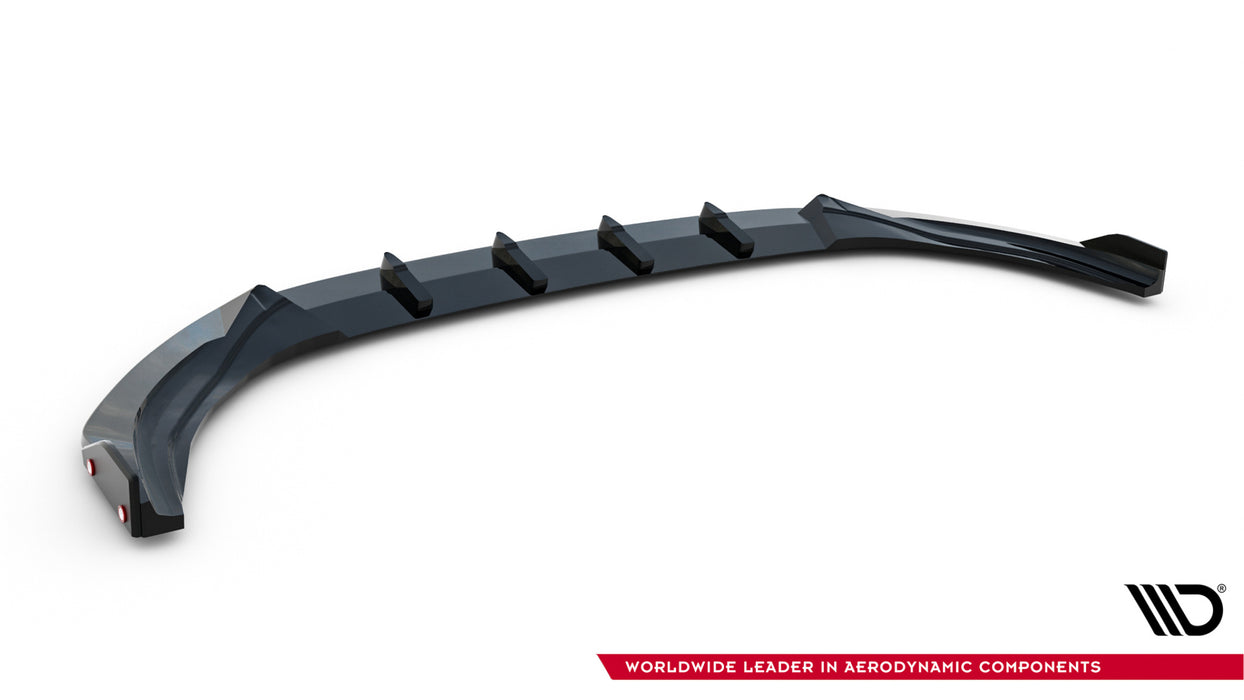 Front Splitter V.3 + Flaps Volkswagen Golf R Hatchback / Variant Mk8 Facelift