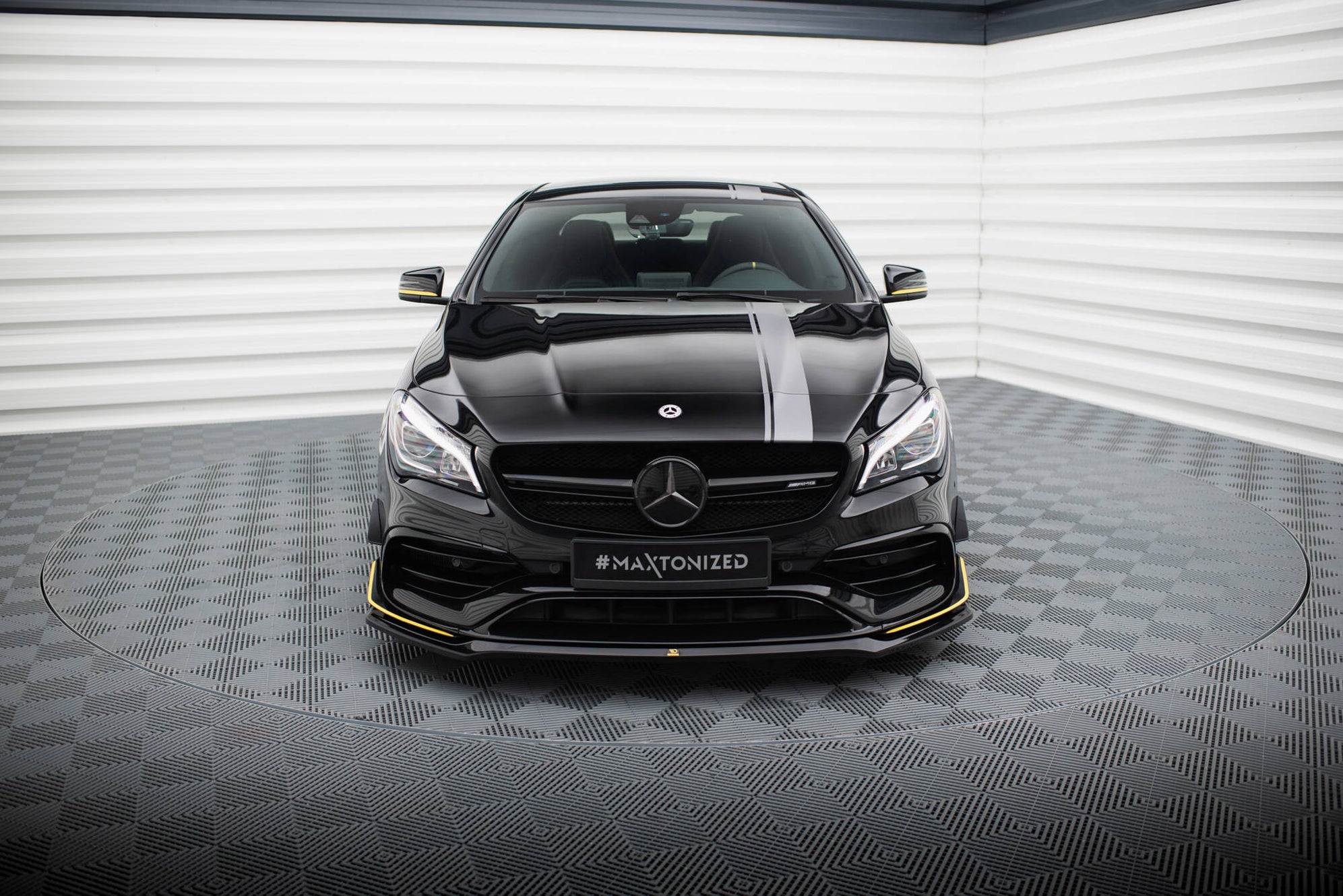 Front Splitter V.3 Mercedes-AMG CLA 45 Aero C117 Facelift — Harrys Euro