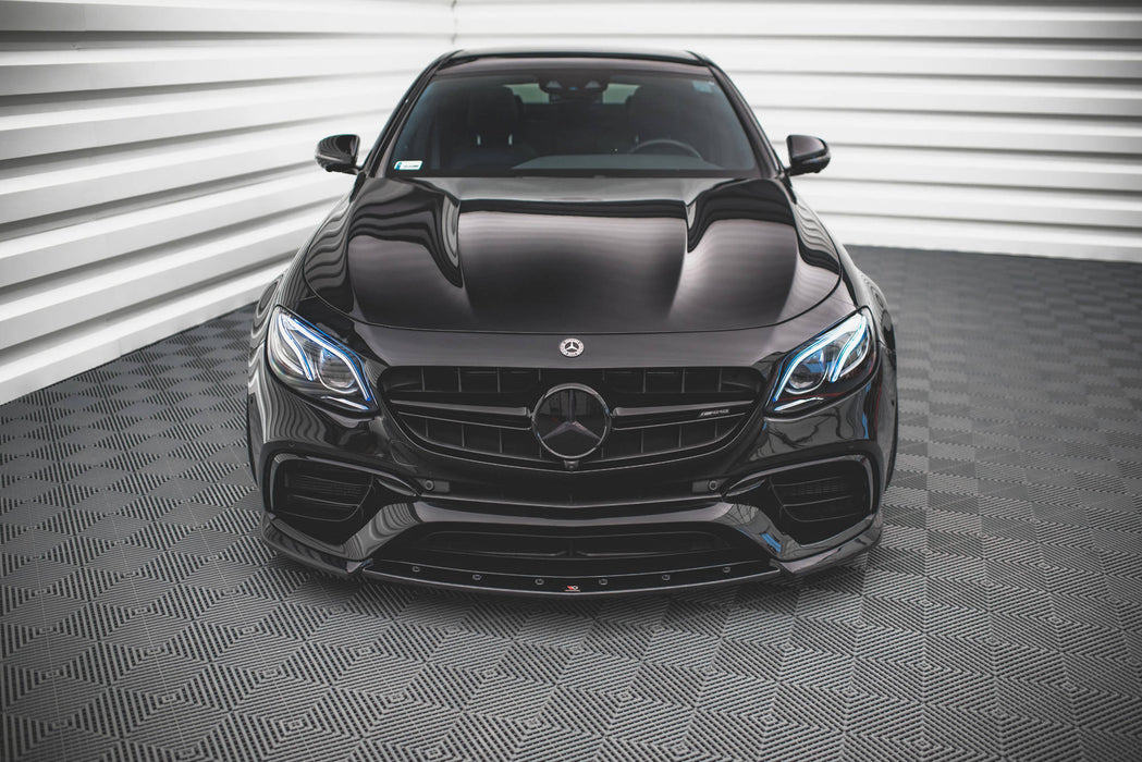 Front Splitter V.3 Mercedes-Benz E63 AMG Estate/Sedan S213/W213 - Harrys Euro