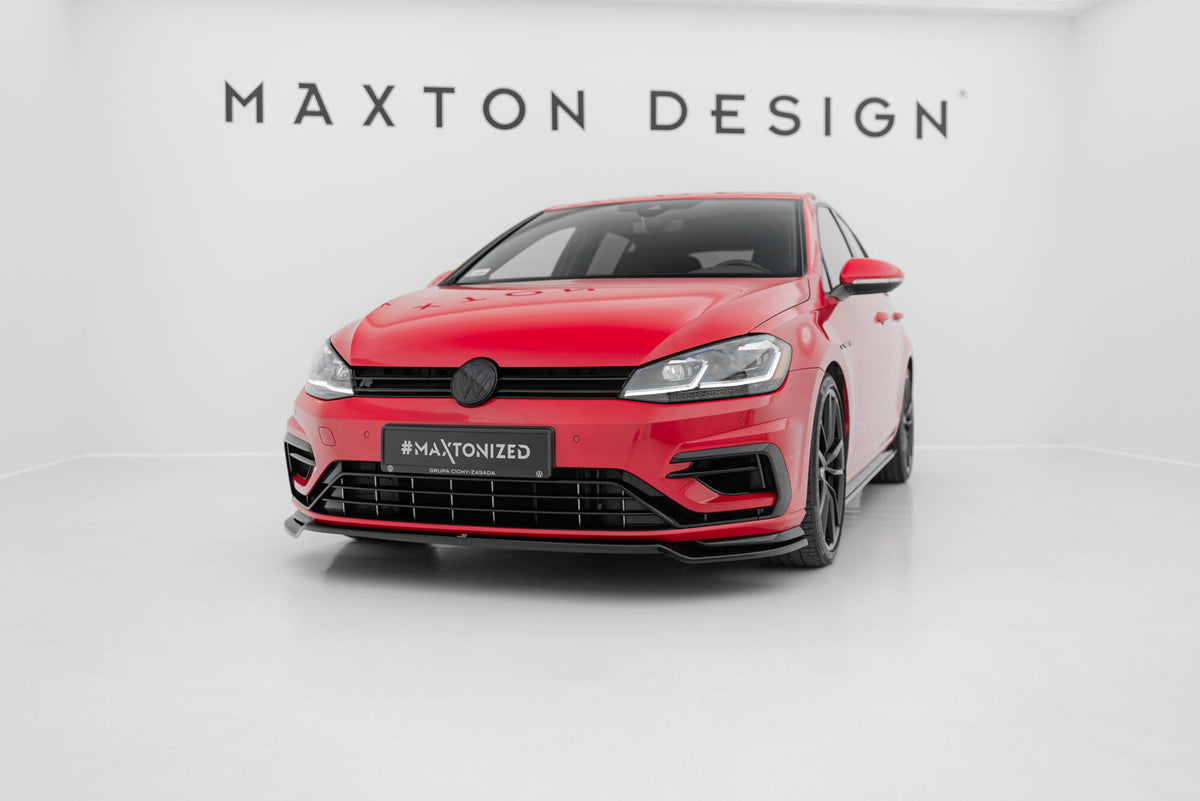 Front Splitter V.3 Volkswagen Golf R / R-Line Mk7 Facelift — Harrys Euro