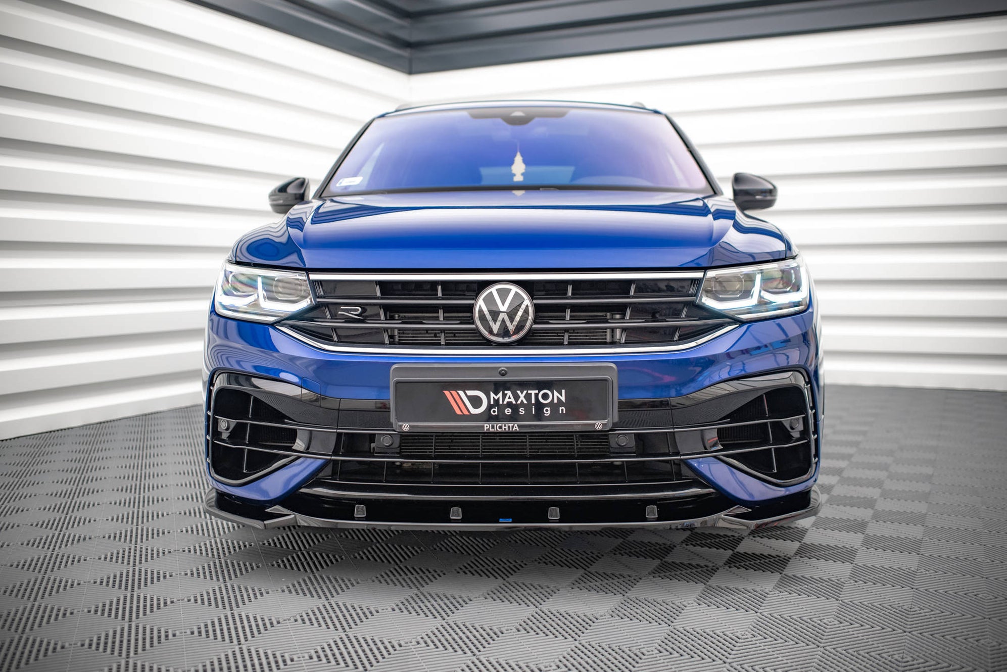 Front Splitter V.3 Volkswagen Tiguan R / R-Line Mk2 Facelift — Harrys Euro