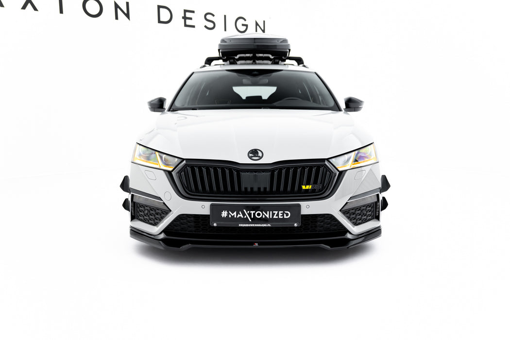 Front Splitter V.4 Skoda Octavia RS Mk4