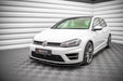 Front Splitter V.4 Volkswagen Golf R / R-Line Mk7 - Harrys Euro