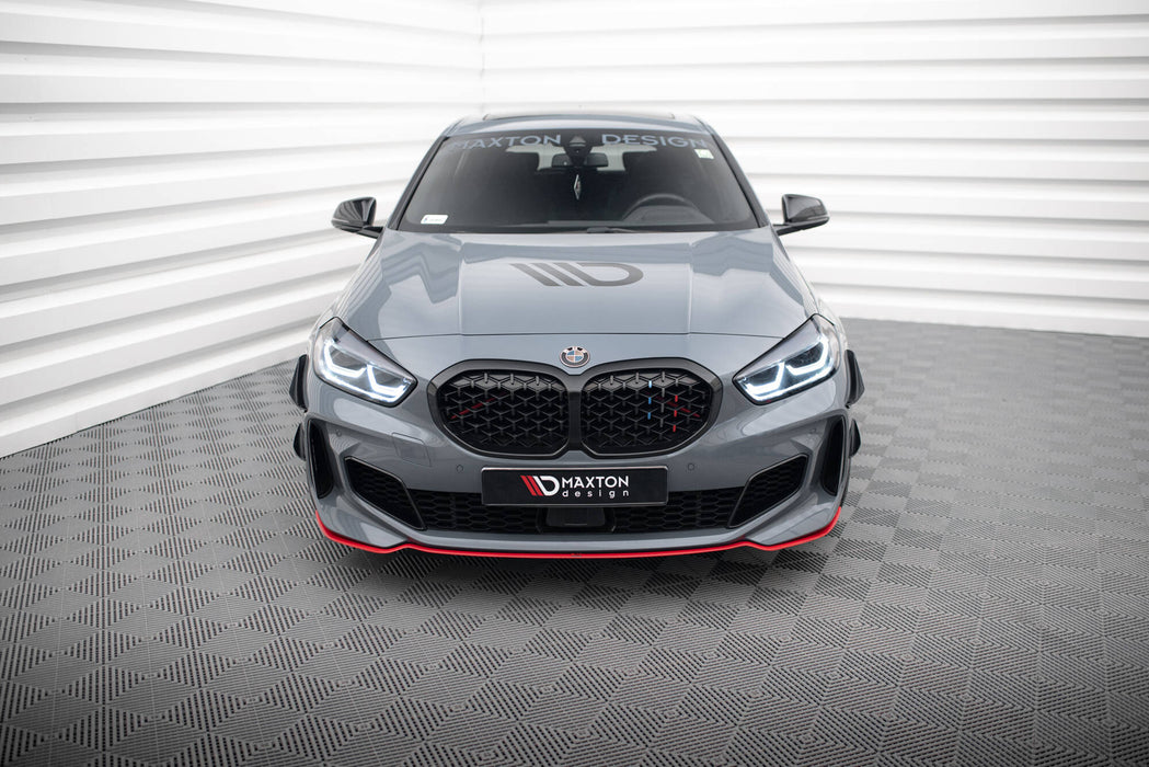 Front Splitter V.4 for BMW 1 M-Pack/ M135i / 128ti F40-BM-1-40-MPACK-FD4RED