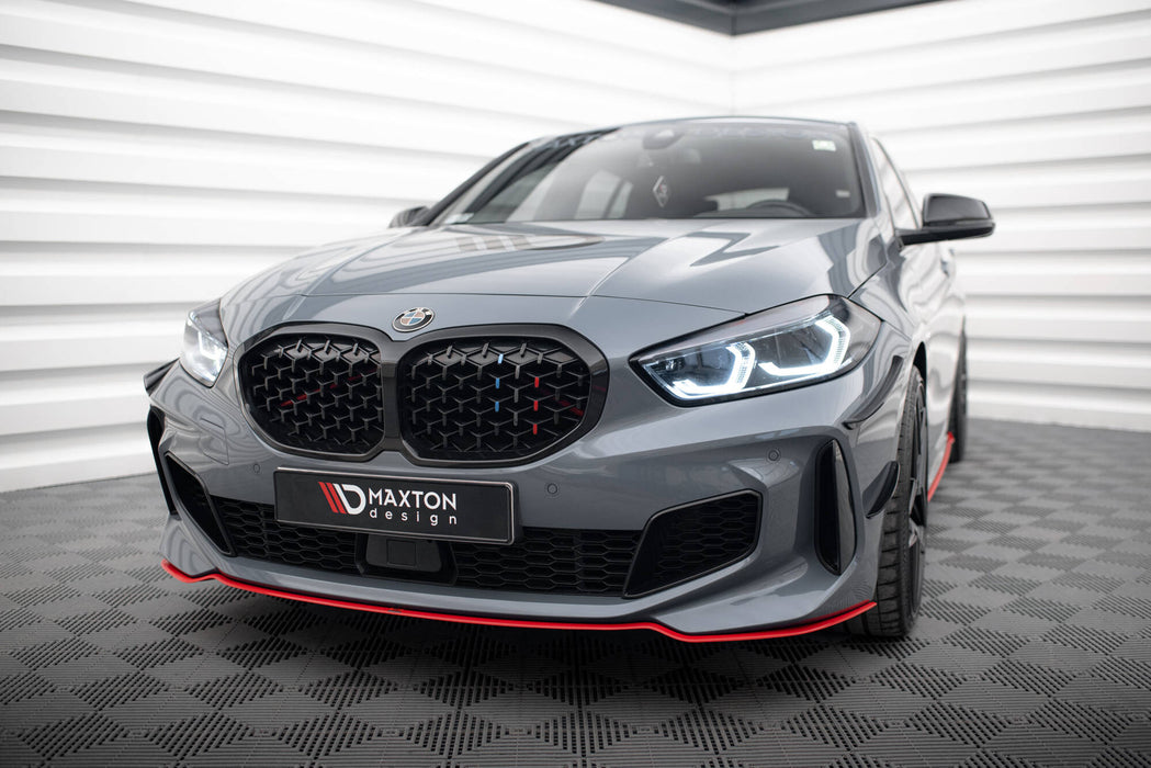 Front Splitter V.4 for BMW 1 M-Pack/ M135i / 128ti F40-BM-1-40-MPACK-FD4RED