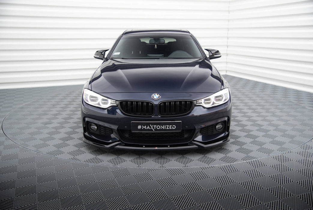 Front Splitter V.5 BMW 4 Coupe / Gran Coupe / Cabrio M-Pack F32 / F36 / F33 - Harrys Euro