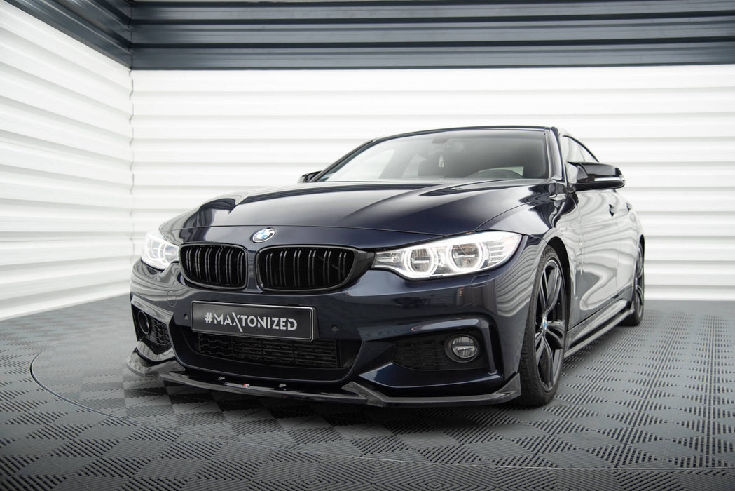 Front Splitter V.5 BMW 4 Coupe / Gran Coupe / Cabrio M-Pack F32 / F36 / F33 - Harrys Euro