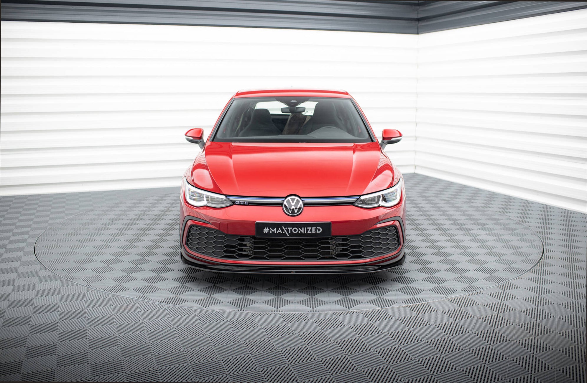 Vw Gtd R Line Front Splitter V.5 Volkswagen Golf GTI / GTE / GTD / R-Line Mk8 ...