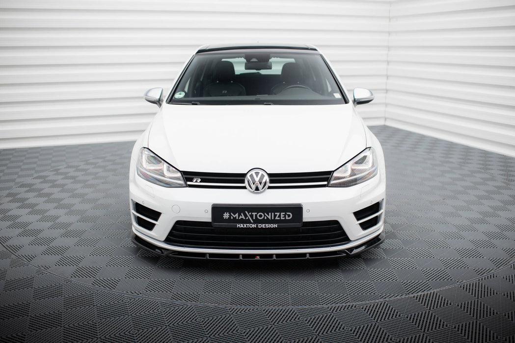 Front Splitter V.5 Volkswagen Golf R / R-Line Mk7 - Harrys Euro