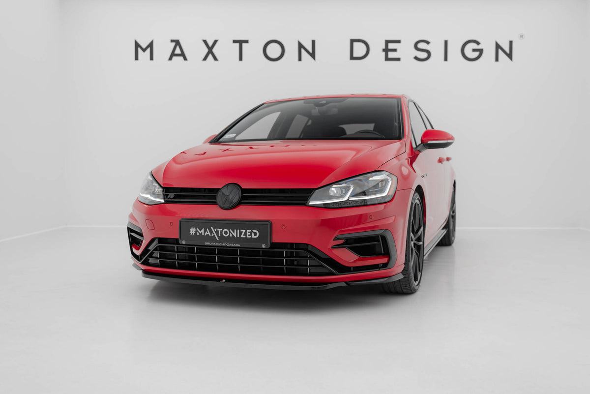 Front Splitter V.5 Volkswagen Golf R / R-Line Mk7 Facelift — Harrys Euro