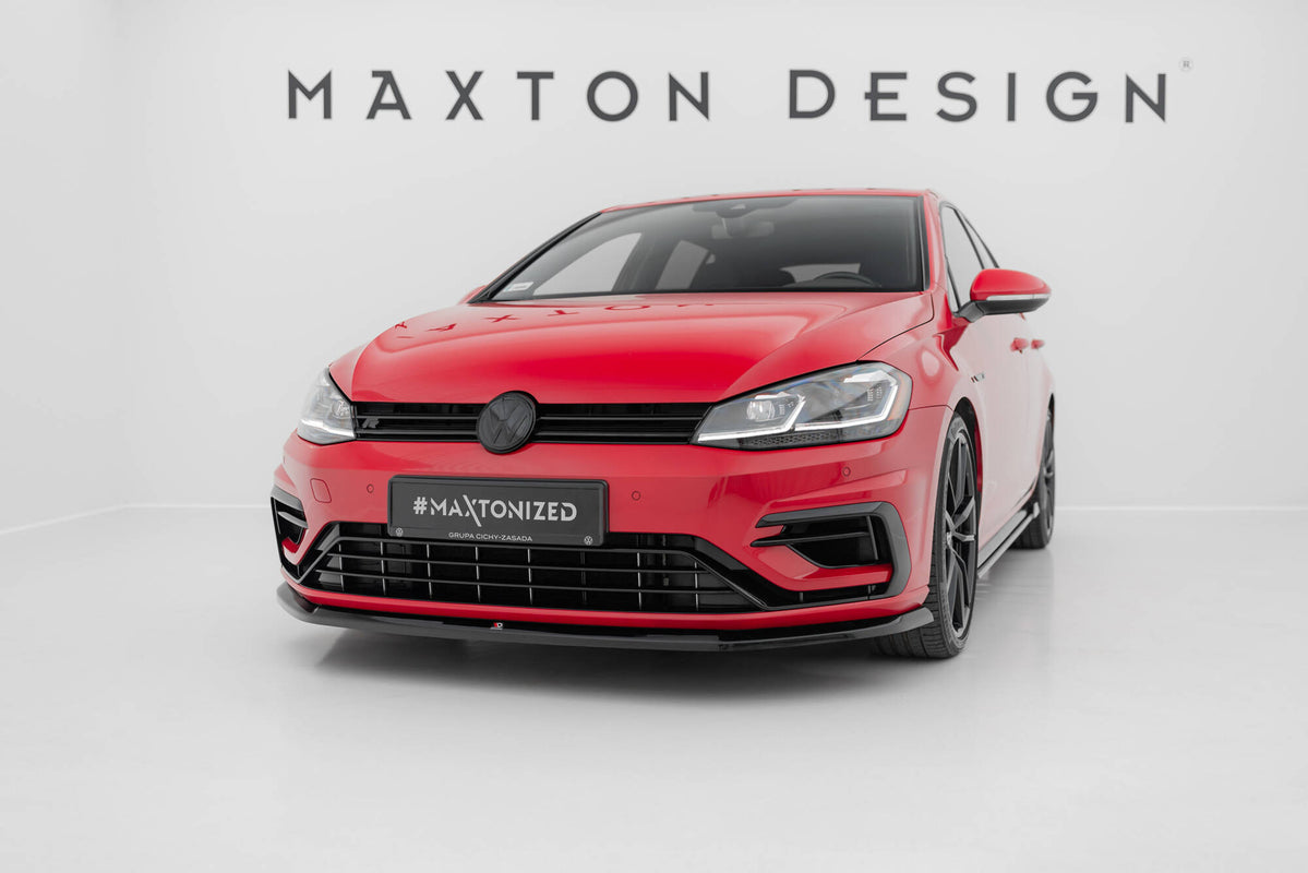 Front Splitter V.6 Volkswagen Golf R / R-Line Mk7 Facelift — Harrys Euro