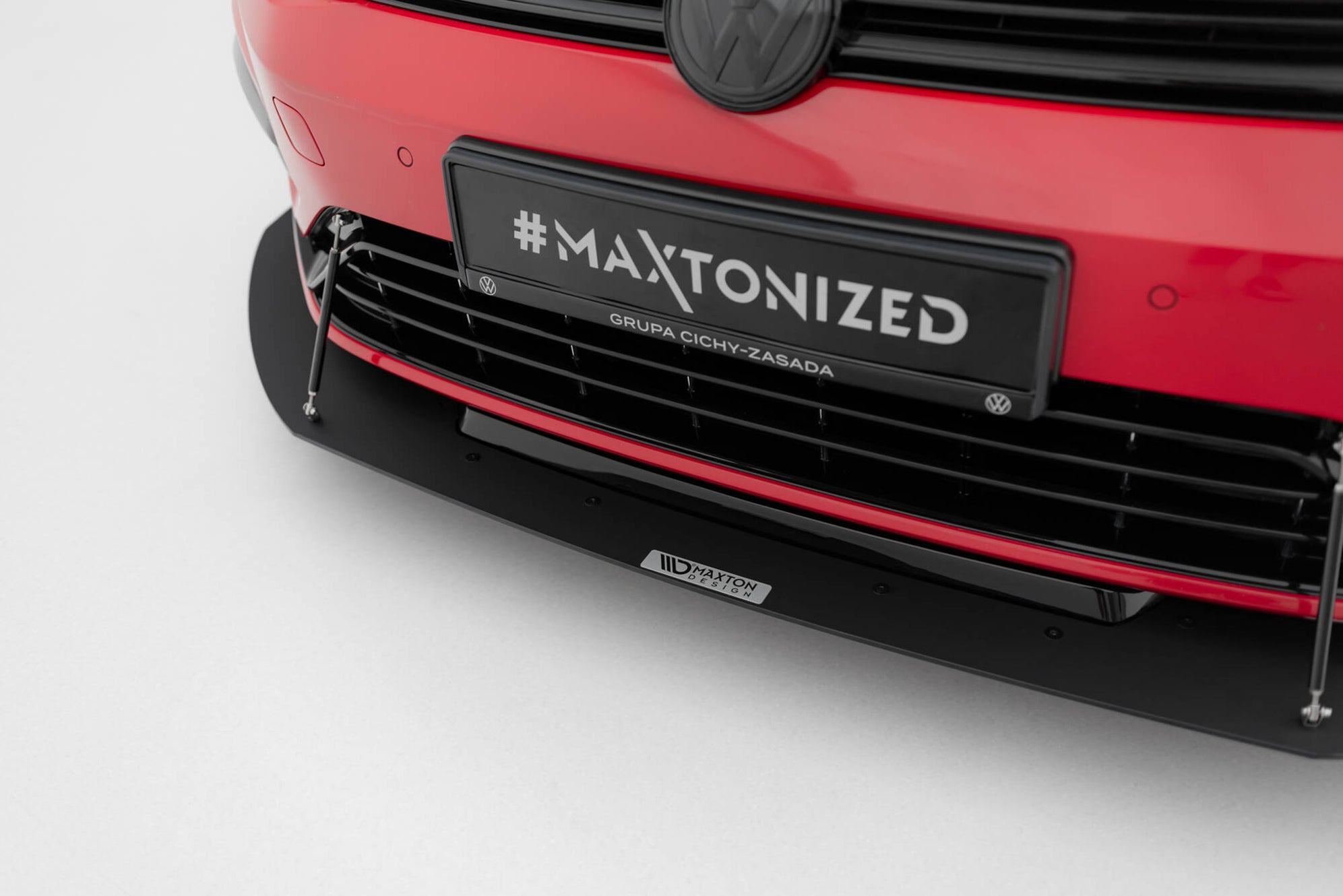 Hybrid Front Racing Splitter VW Golf 7 R / R-Line Facelift — Harrys Euro