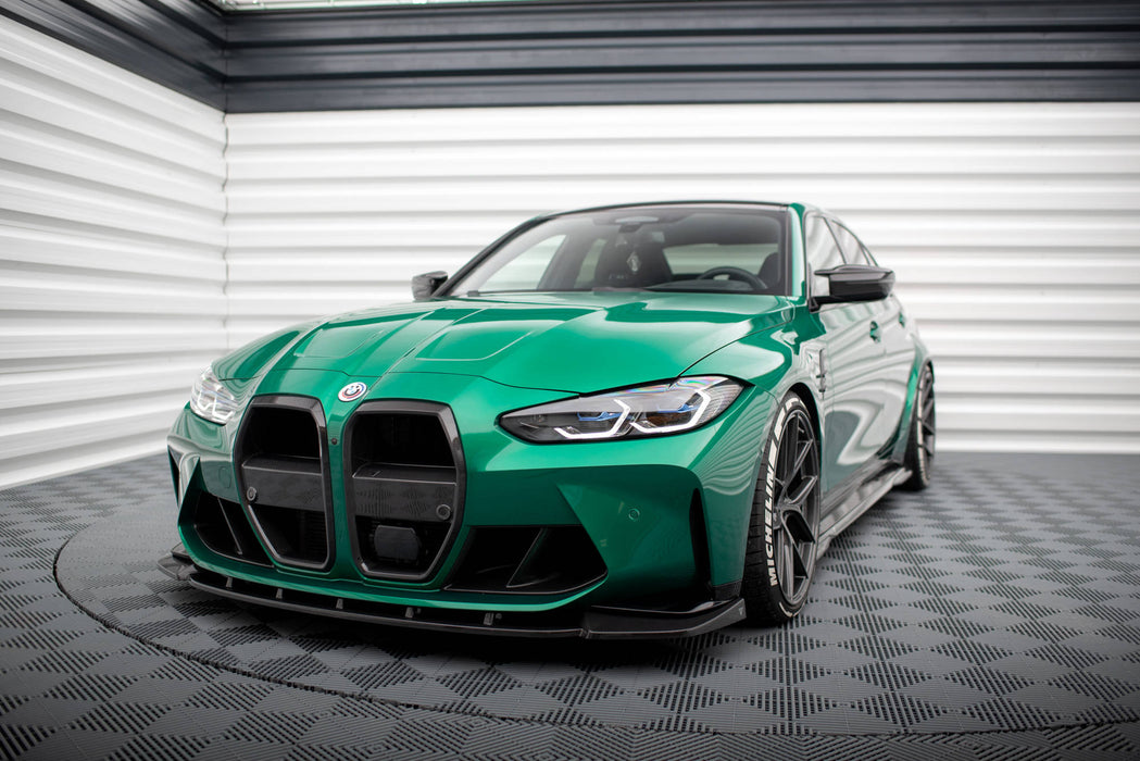 Prepreg Carbon Fiber Front Splitter V.1 BMW M4 G82 / G82 Facelift