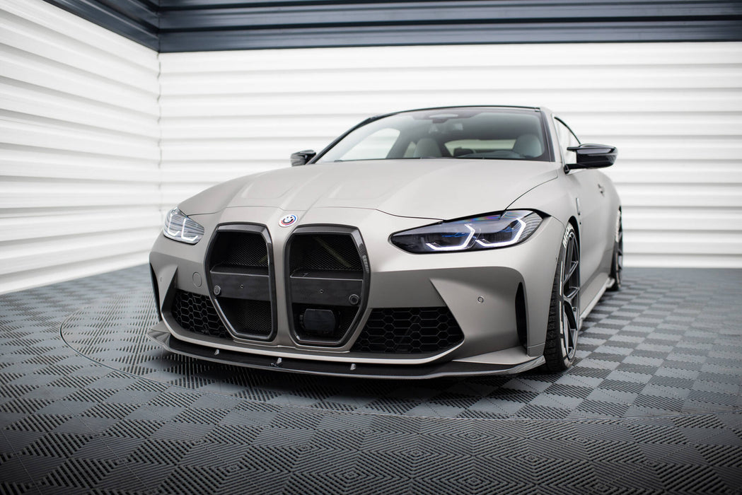 Prepreg Carbon Fiber Front Splitter V.3 BMW M4 G82  / M3 G80