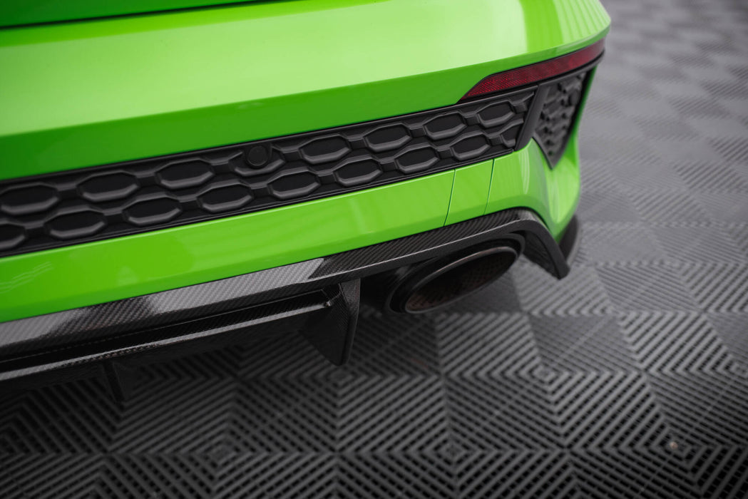 Prepreg Carbon Fiber Rear Diffuser Audi RS3 8Y - Harrys Euro