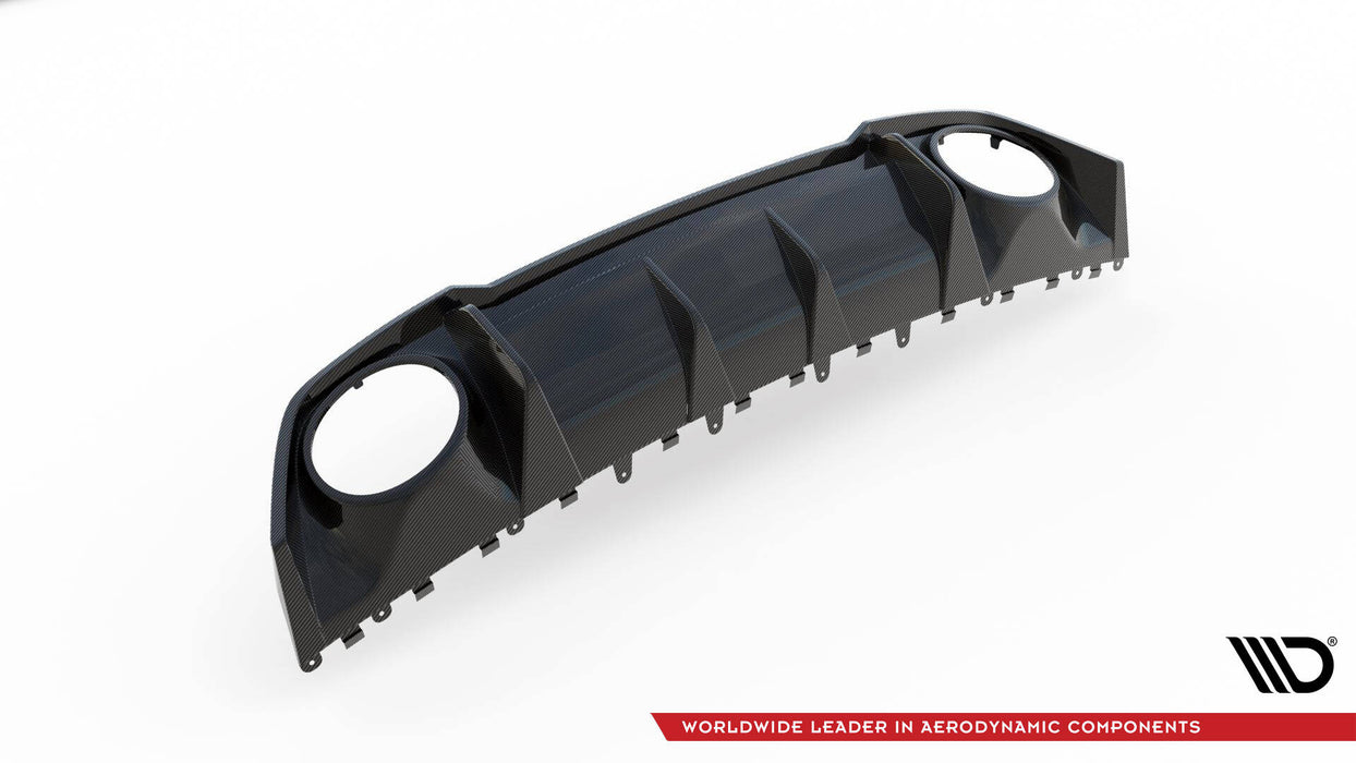 Prepreg Carbon Fiber Rear Diffuser Audi RS3 8Y - Harrys Euro