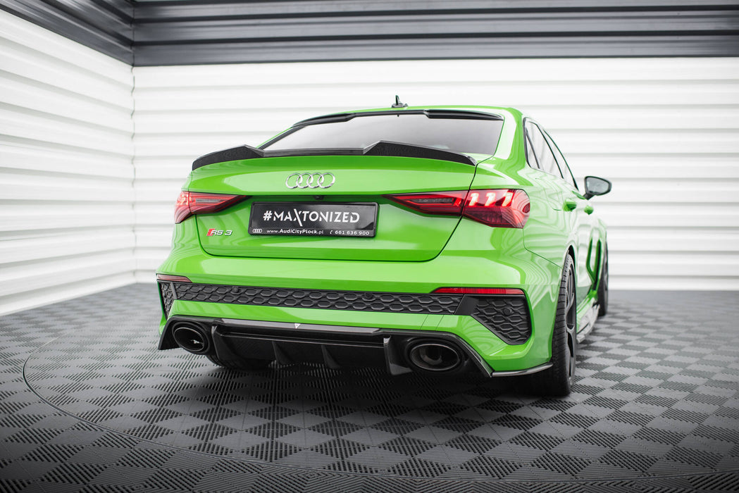 Prepreg Carbon Fiber Rear Diffuser Audi RS3 8Y - Harrys Euro