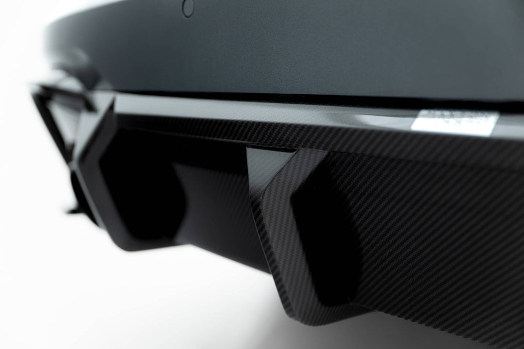 Prepreg Carbon Fiber Rear Diffuser Audi RS6 C8 / C8 Facelift (version without towbar)