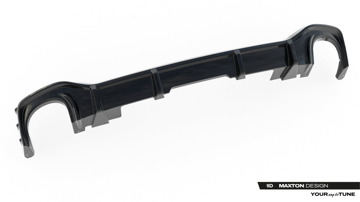 Prepreg Carbon Fiber Rear Diffuser Audi RSQ8 Mk1 — Harrys Euro