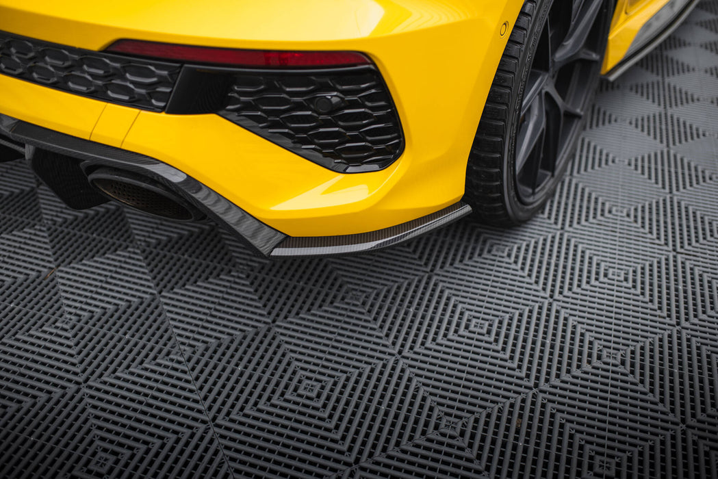 Prepreg Carbon Fiber Rear Side Splitters Audi RS3 Sportback 8Y - Harrys Euro
