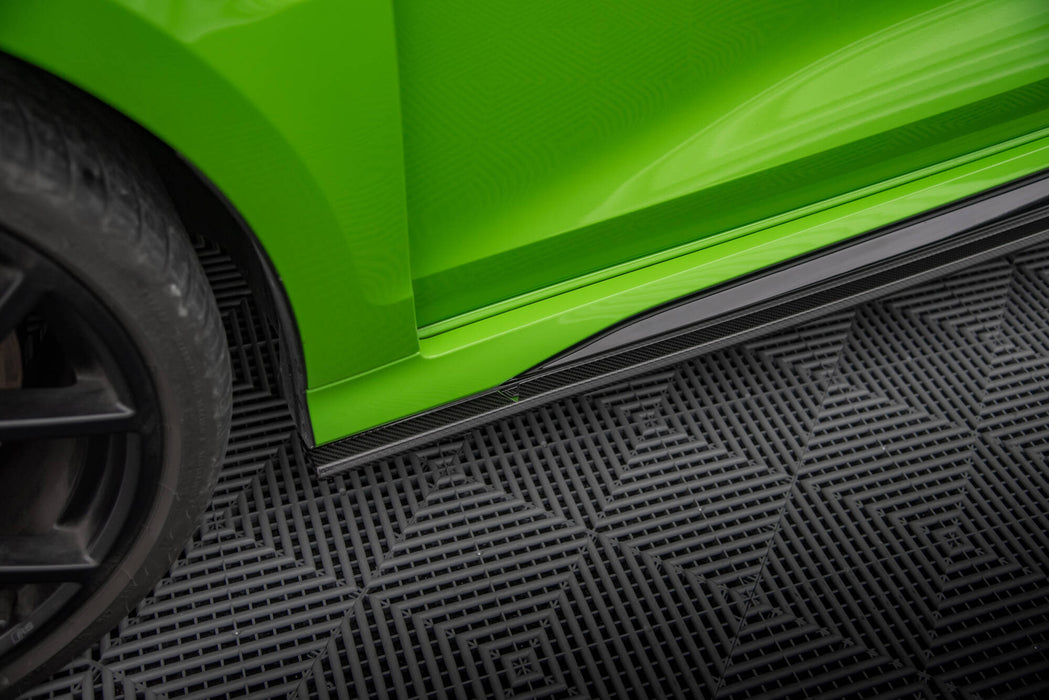Prepreg Carbon Fiber Side Skirts Audi RS3 Sedan / Sportback 8Y - Harrys Euro