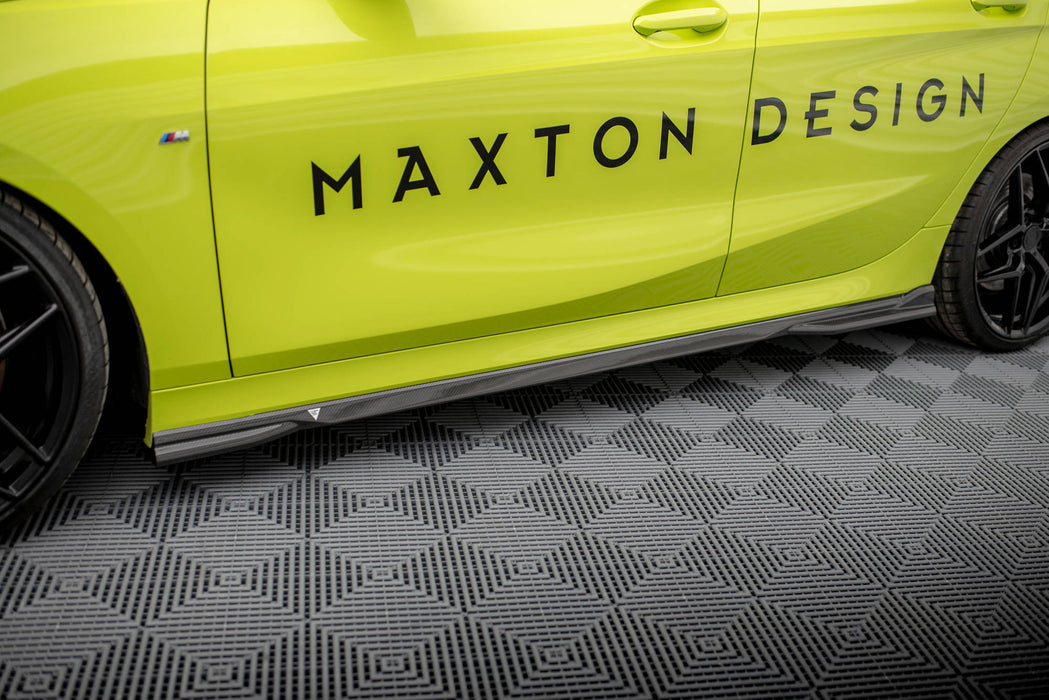 Prepreg Carbon Fiber Side Skirts BMW 1 M-Pack/ M135i / 128ti F40