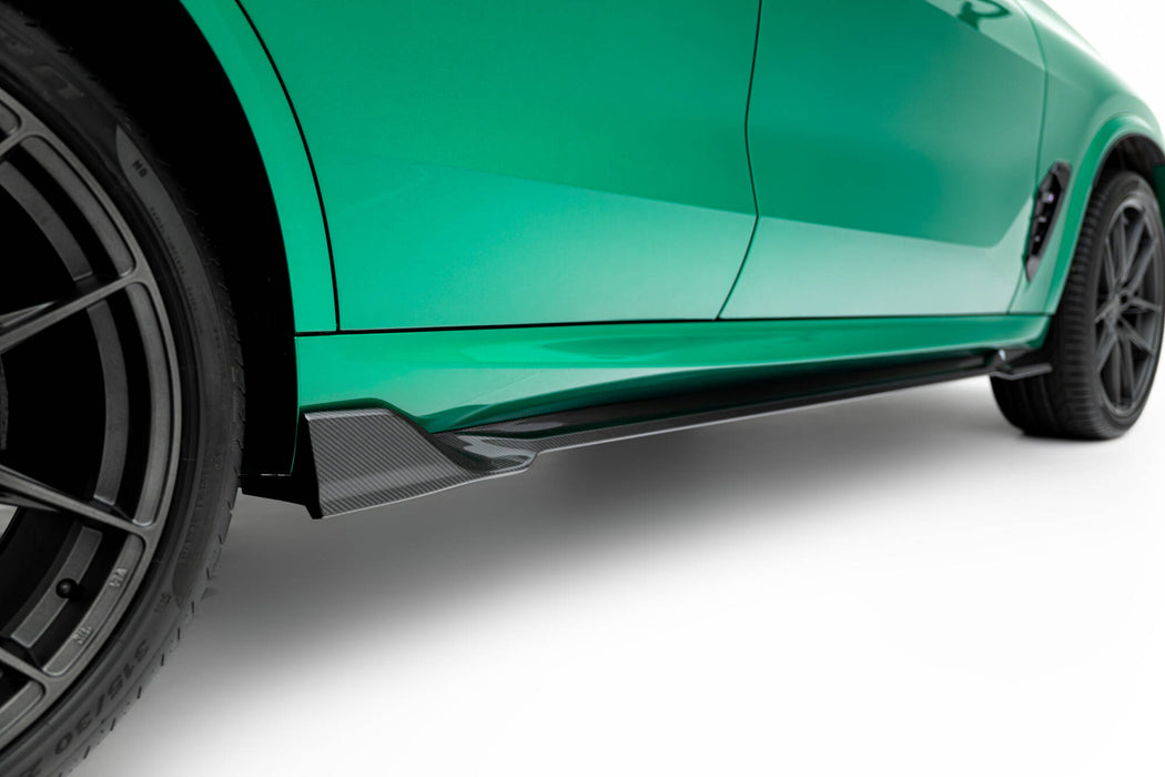 Prepreg Carbon Fiber Side Skirts BMW X5 M-Pack G05 Facelift