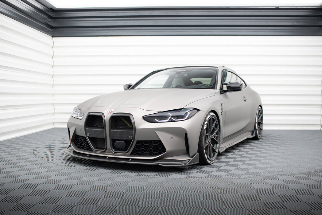 Prepreg Carbon Front Flaps BMW M4 G82 / G82 Facelift