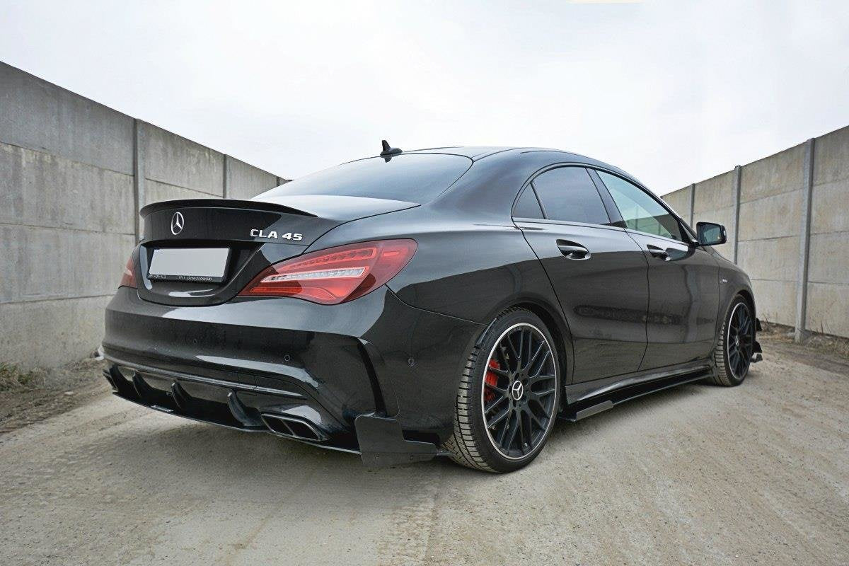 Cla With Racing Line RACING SIDE SKIRTS DIFFUSERS V.1 Mercedes CLA A45 AMG C117 Facelift ...