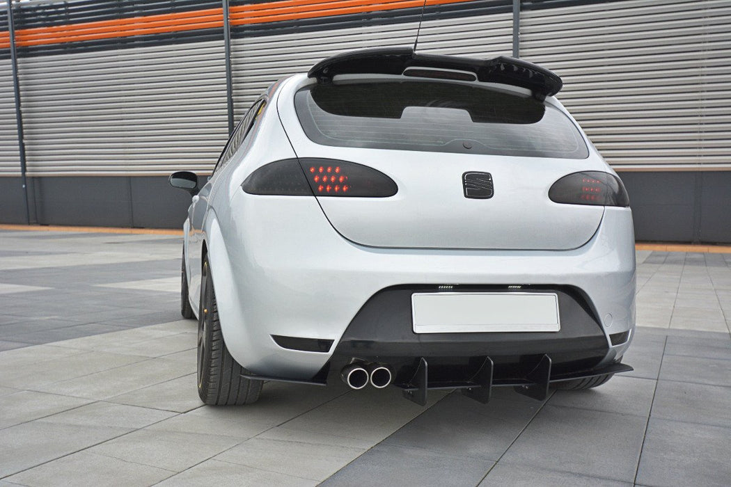 Fr Styled Rear Diffuser REAR DIFFUSER V.2 Seat Leon Mk2 Cupra/ FR — Harrys Euro