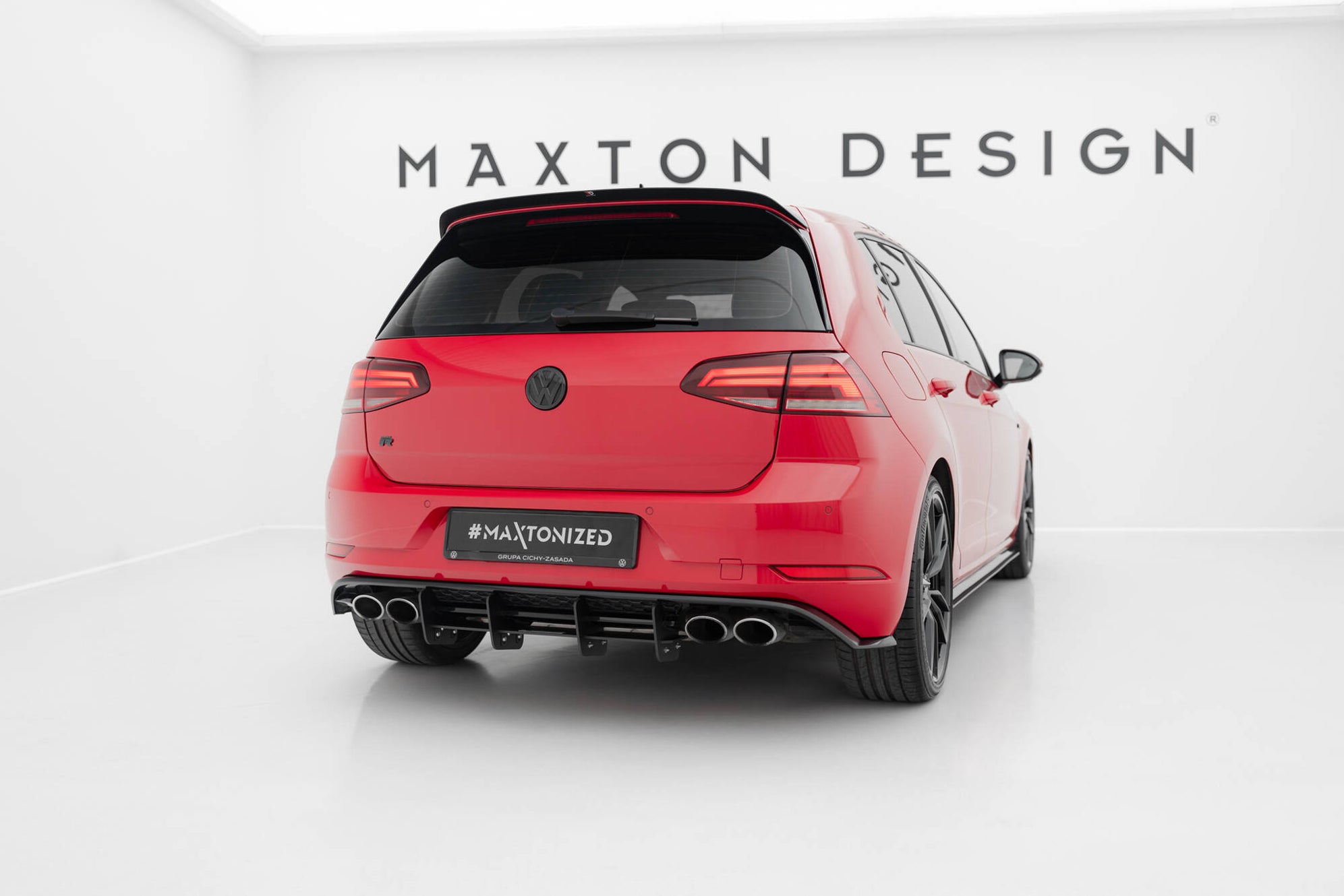 Mk7 R Diffuser REAR DIFFUSER Volkswagen Golf R Mk7 Facelift — Harrys Euro