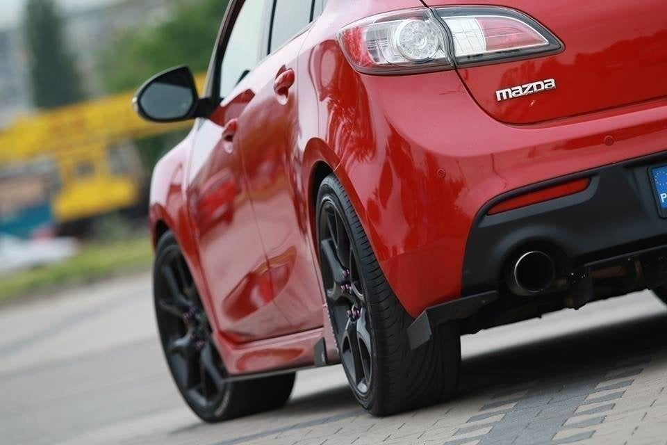 REAR SIDE SPLITTERS MAZDA 3 MK2 MPS-MA-3-2-MPS-CNC-RSD1A