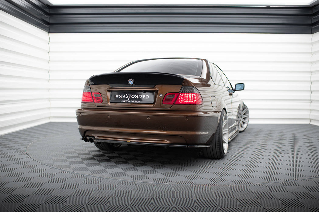 REAR SPOILER / LID EXTENSION BMW 3 E46 COUPE  (FOR PAINTING)