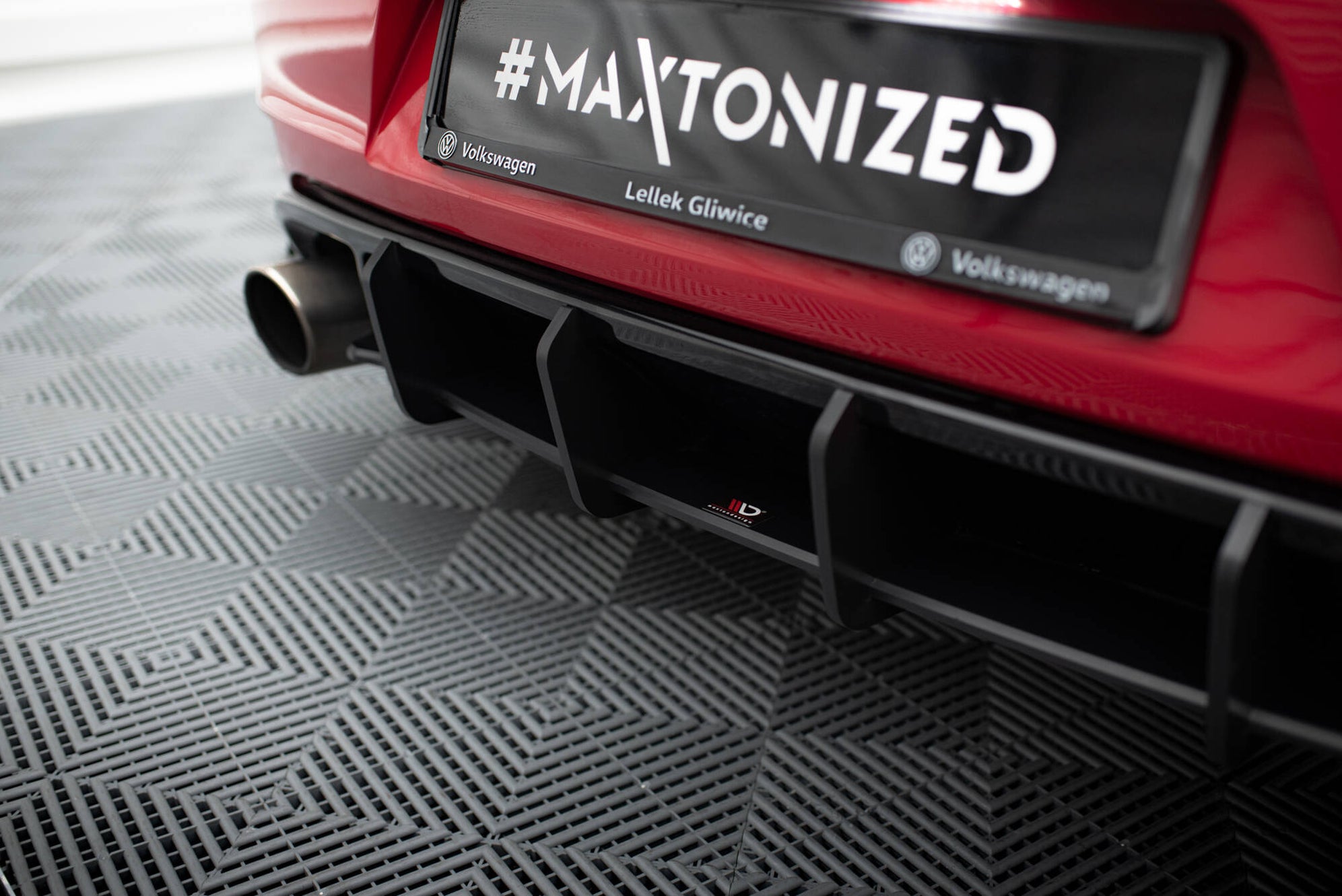 Racing Durability Rear Diffuser V.2 Volkswagen Golf GTI Mk6 — Harrys Euro