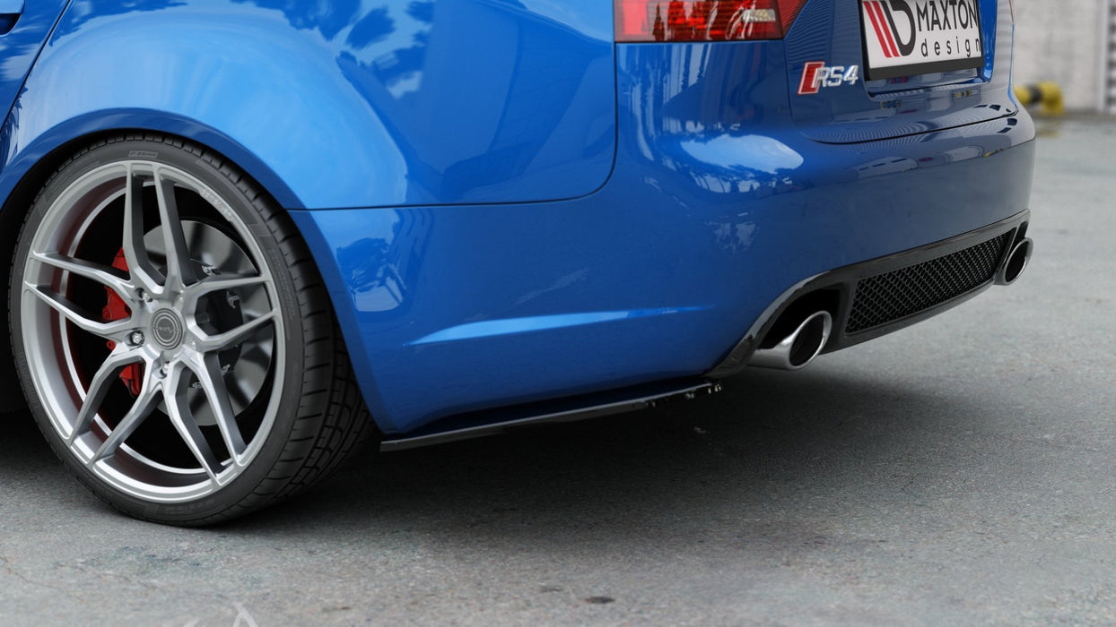 Rear Side Splitters V.1 Audi RS4 Sedan B7 - Harrys Euro