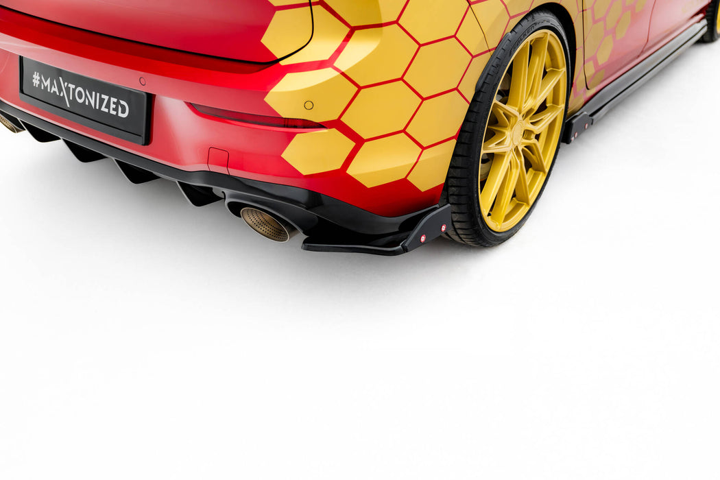 Rear Side Splitters V.1 + Flaps Volkswagen Golf GTI Clubsport Mk8