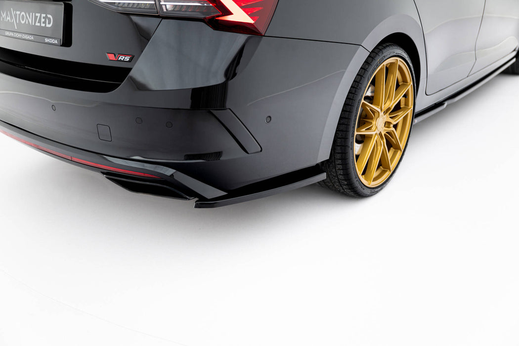 Rear Side Splitters V.1 Skoda Octavia RS Mk4