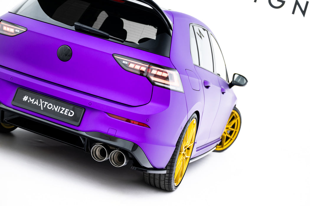 Rear Side Splitters V.1 for Volkswagen Golf R Hatchback Mk8