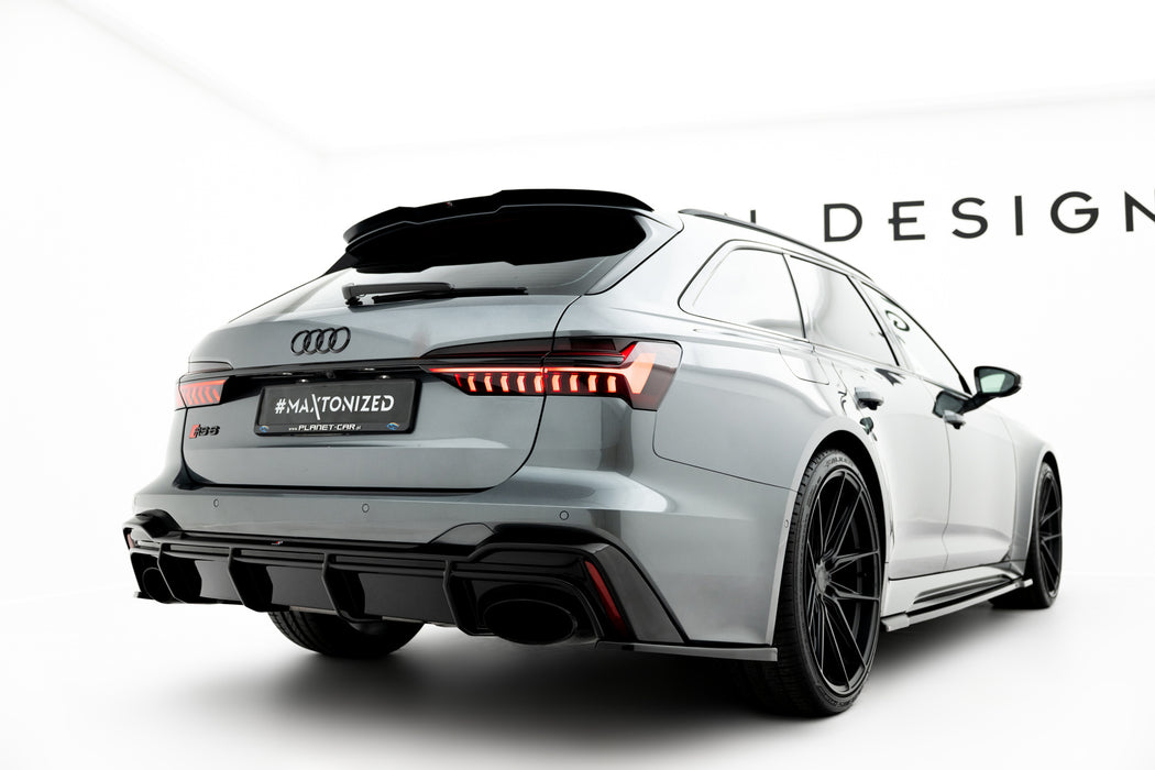 Rear Side Splitters V.2 Audi RS7 C8 - Harrys Euro
