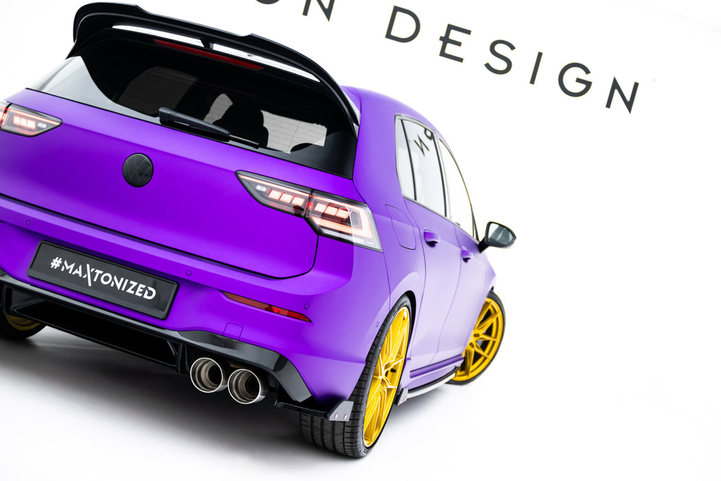 Rear Side Splitters V.2 + Flaps Volkswagen Golf R Hatchback Mk8