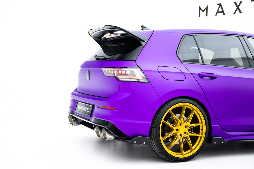 Rear Side Splitters V.2 + Flaps Volkswagen Golf R Hatchback Mk8