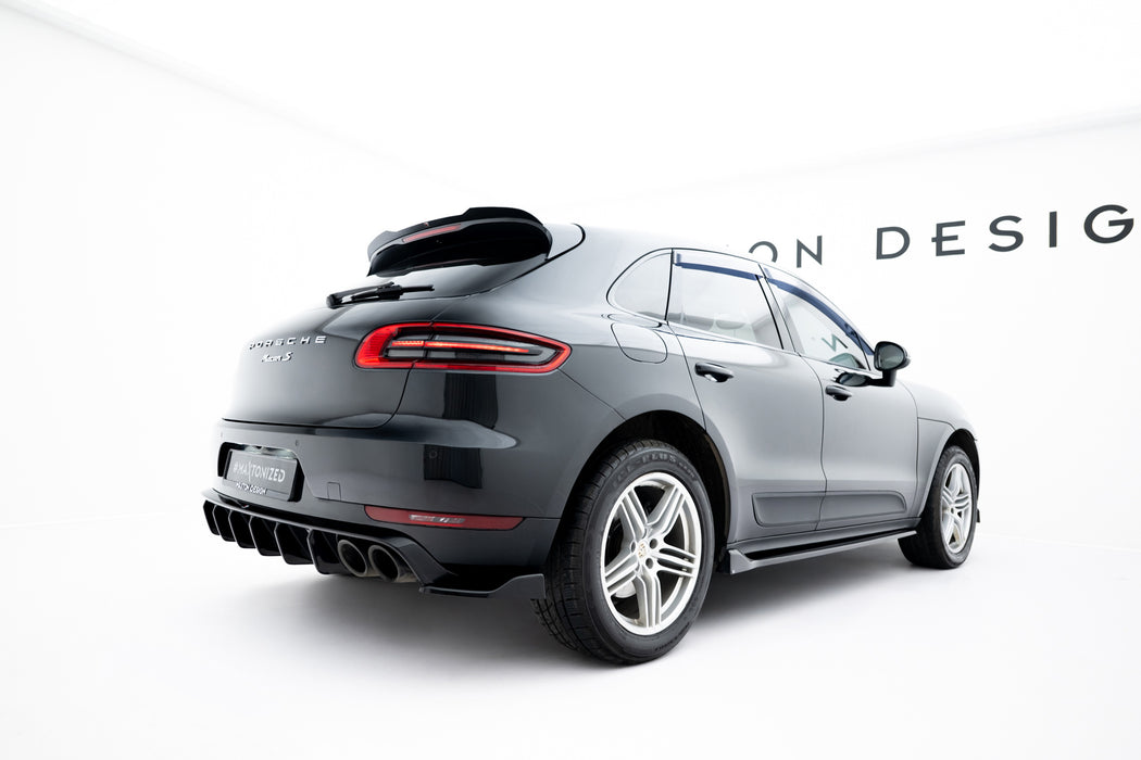 Rear Side Splitters V.2 Porsche Macan GTS / Sport Design Mk1 Facelift