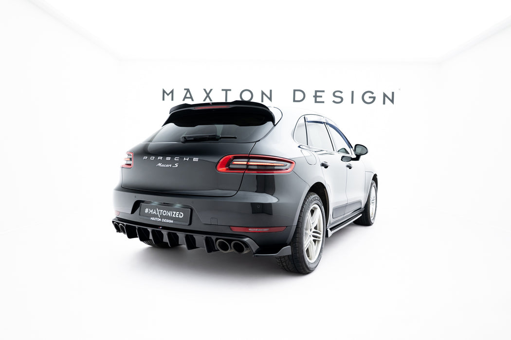 Rear Side Splitters V.2 Porsche Macan GTS / Sport Design Mk1 Facelift