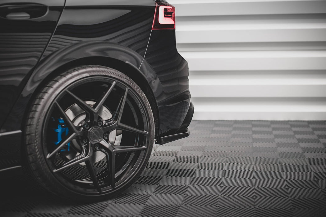 Rear Side Splitters V.2 for Volkswagen Golf R Hatchback Mk8