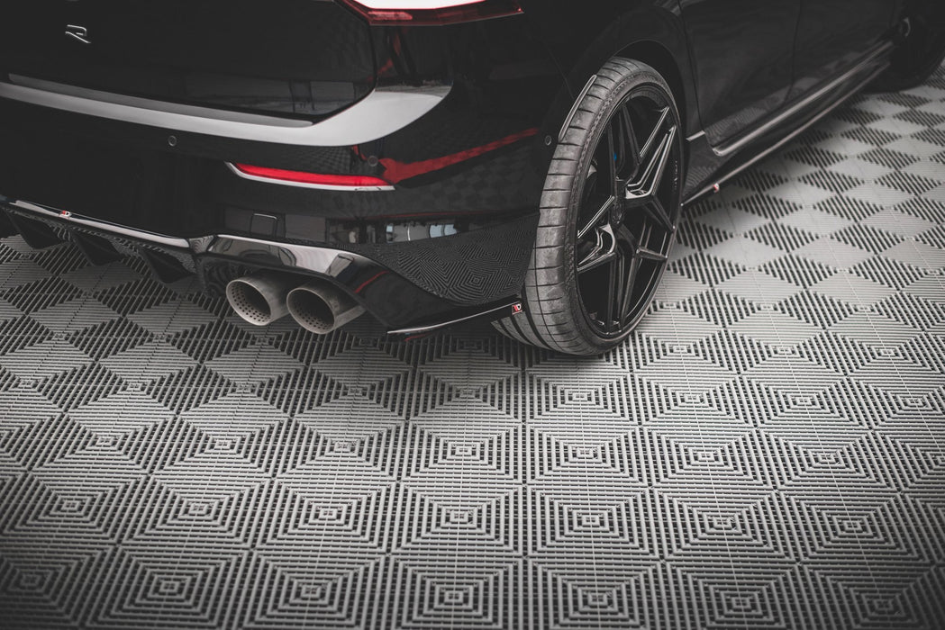 Rear Side Splitters V.3 for Volkswagen Golf R Hatchback Mk8