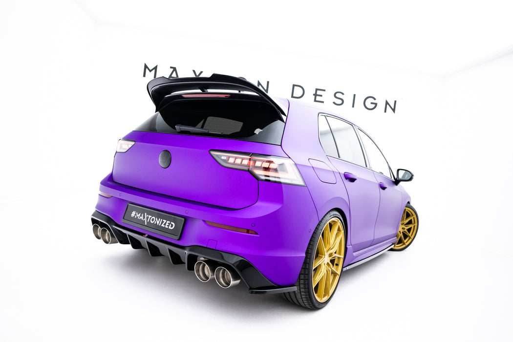 Rear Side Splitters V.3 for Volkswagen Golf R Hatchback Mk8